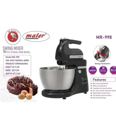 همزن کاسه دار مایر مدل MR-998