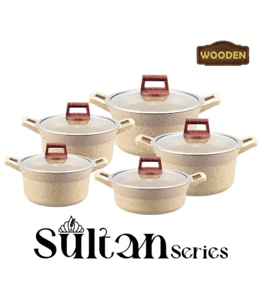 سرویس قابلمه 10 پارچه برند زیو سری سلطان مدل Zio Z-7160